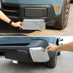 ABS Car Front Rear Bumper Strip Lip Spoiler Scratch Protector Trims Cover Sticker for Ford Maverick 2022 Car Accessories