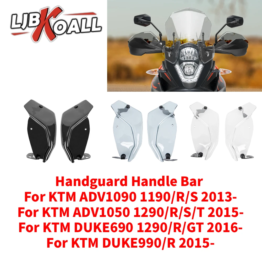 

Handguard for KTM ADV1090 1190/R/S 2013- Hand Guard Screen Shield Cover for ADV1050 1290/R/S/T 2015- DUKE690 1290/R/GT 2016-