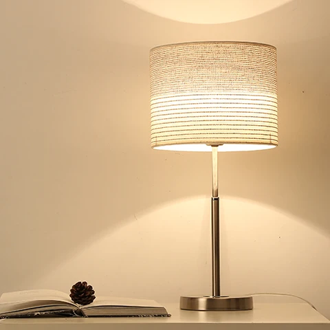 

Nordic lamps simple modern table lamp bedroom bedside lamp warm creative splicing bedroom lamp wedding