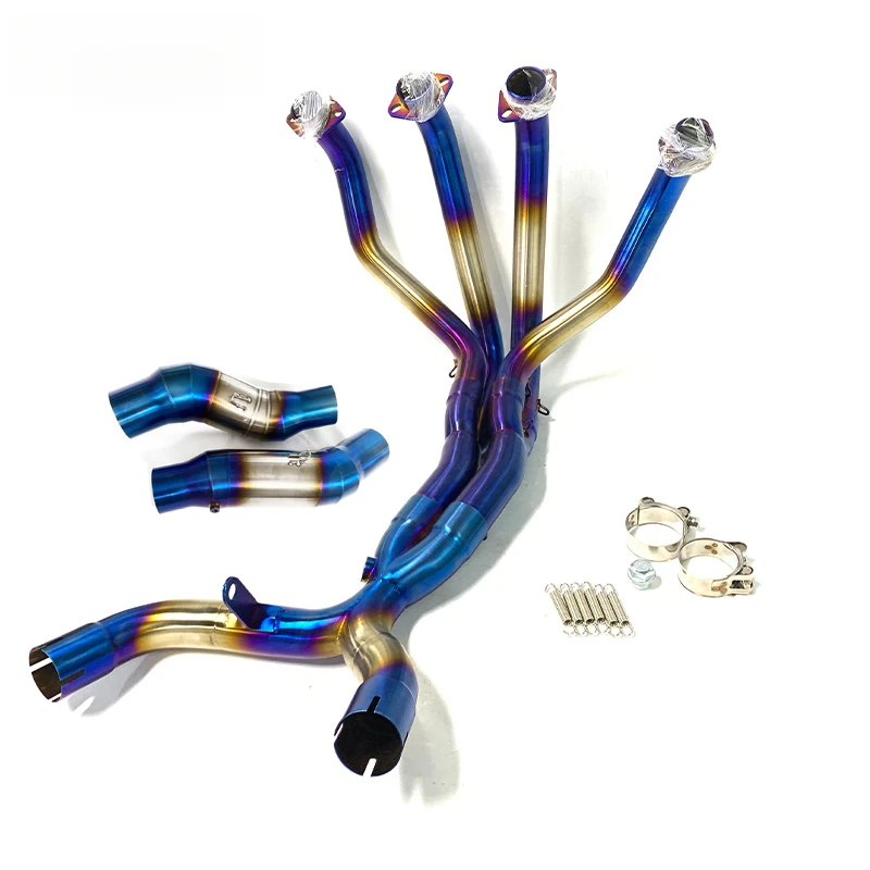 Hot selling Enhanced Motorcycle System Z1000 2010-2021 Models Blue Color Exhaust Header for Z1000SX 2010~20