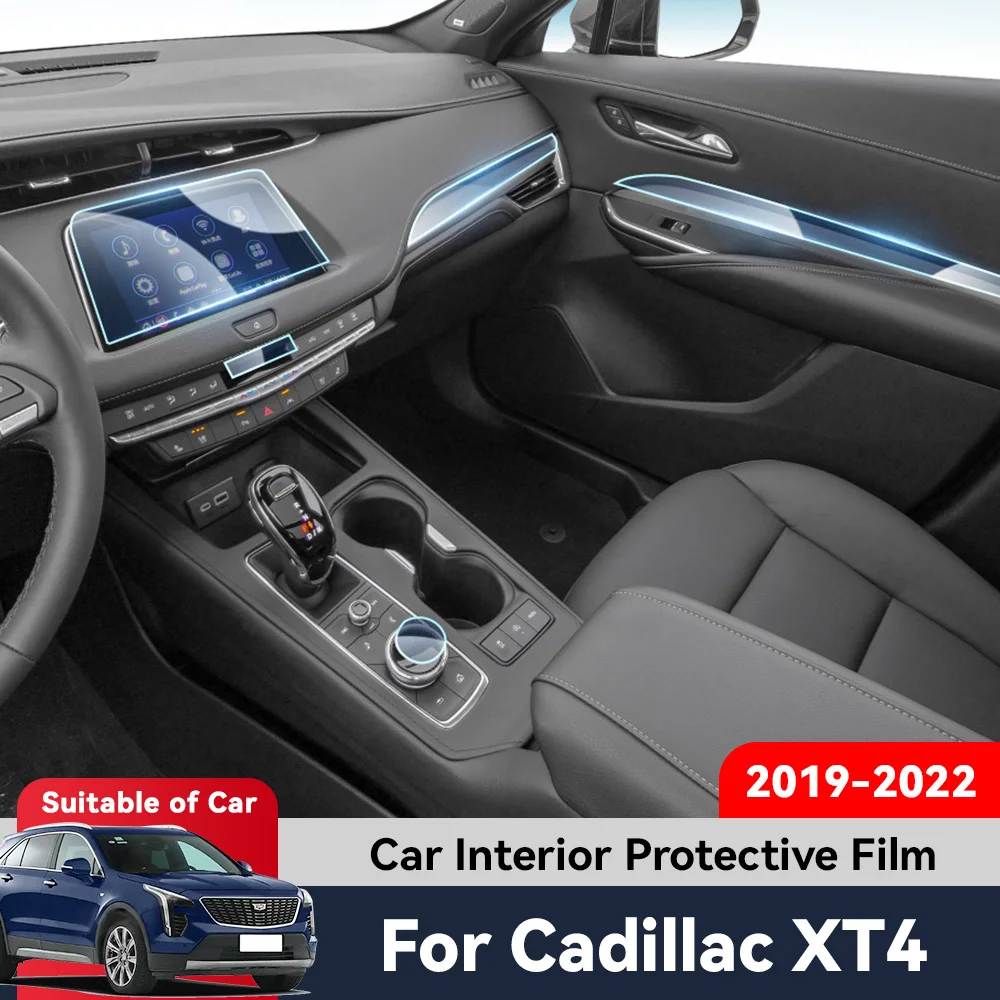 

Auto Central Control Screen TPU Navigation Anti Scratch interior Protection Film GPS Navigation For Cadillac XT4 2019-2022