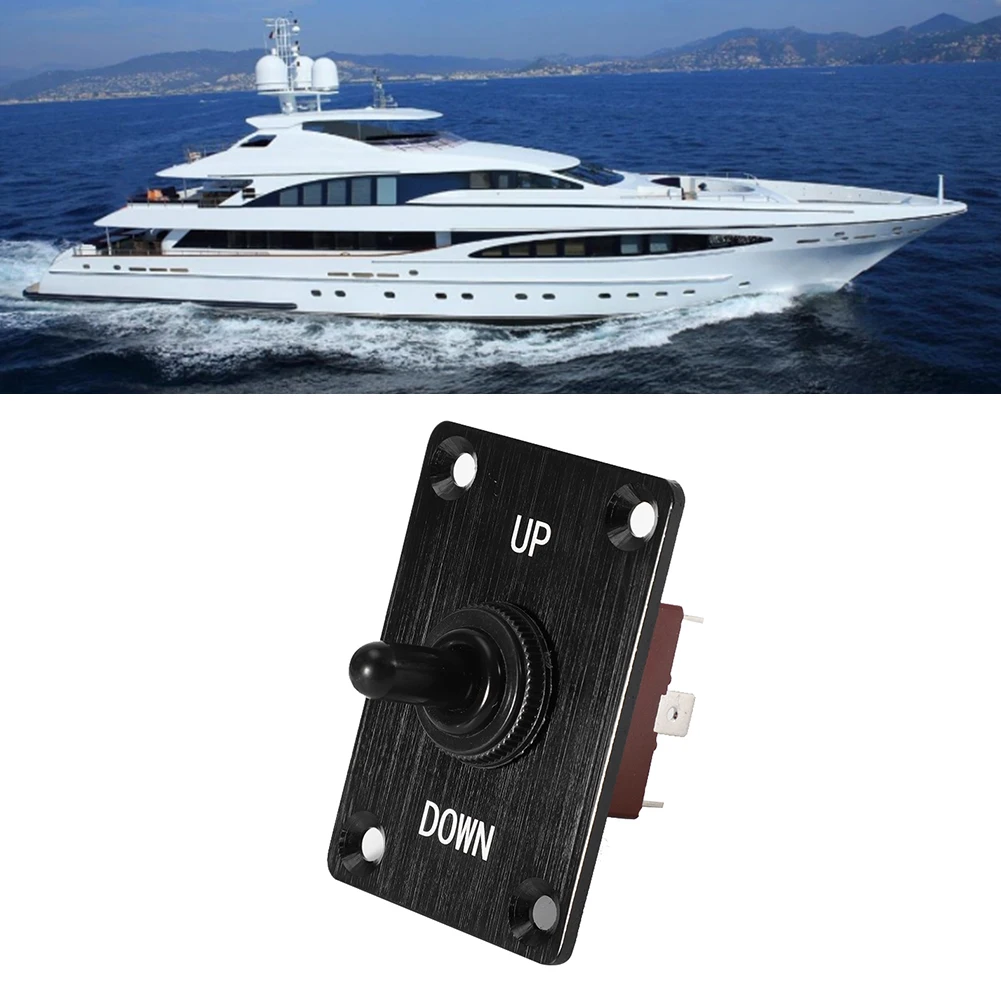 12V Aluminum Windlass Control Panel Toggle Switch for Yacht Boat