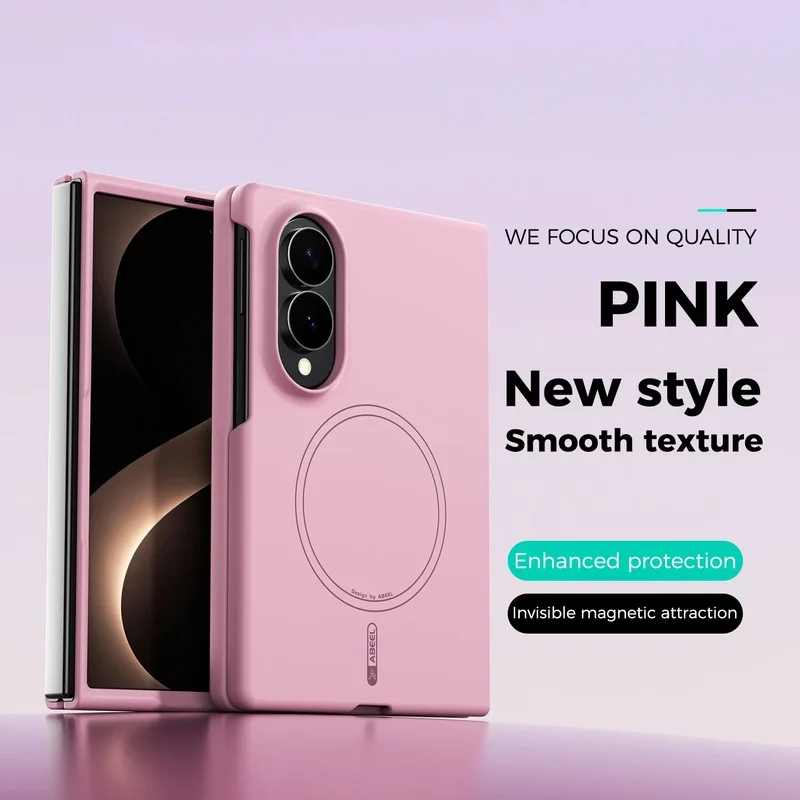 For Samsung Galaxy Z Fold 8 Ultra 8 7 6 5 Liquid Silicone Magnetic Case Wireless Charging Shockproof Cover