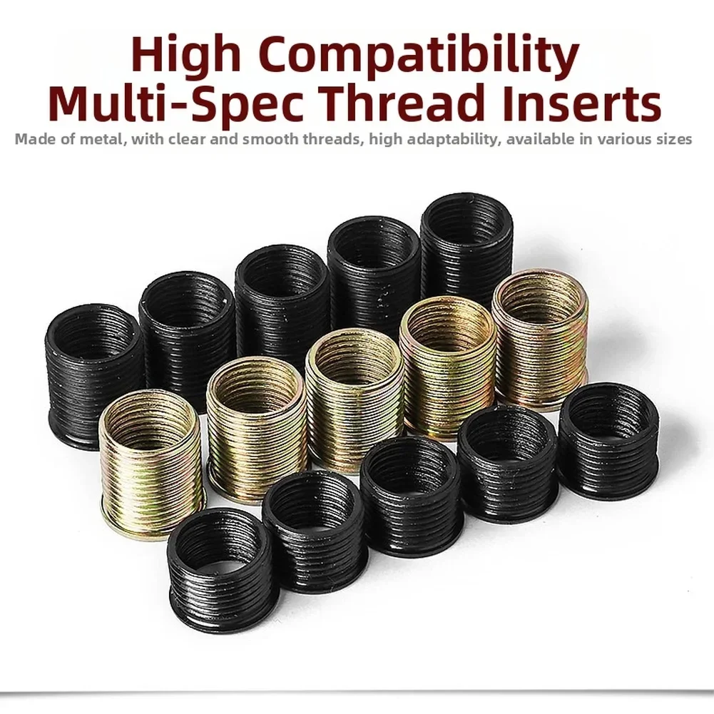 AaSpark IgnitionThreadRepairTool Kit M14x1 25 M16x1 25 With Carbon Steel Tap And Insert For Cylinder Head Thread Repair ﻿