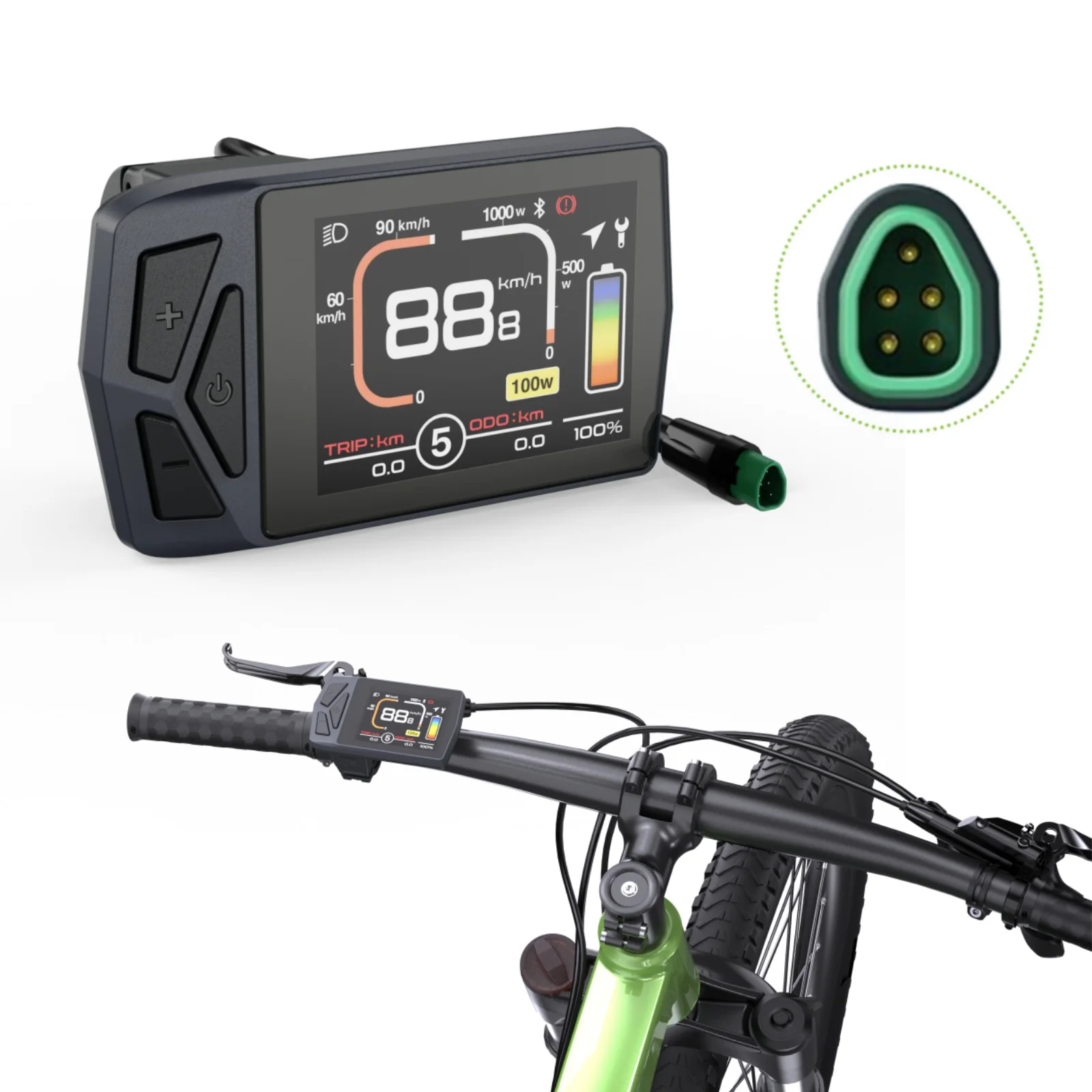 E-Bike EKD01 Display CAN Protocol w/ Bluetooth Navigation eB