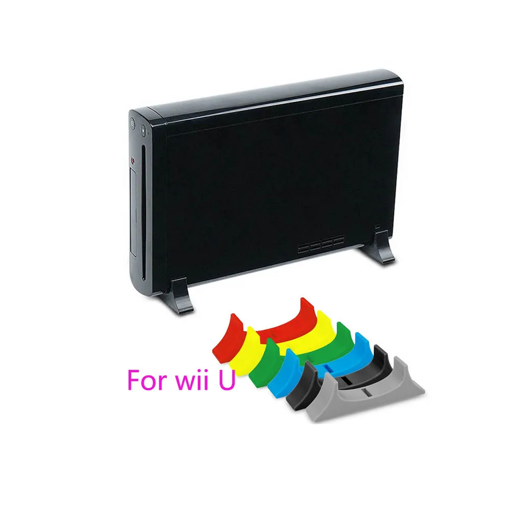 

10Sets 3D Printed Horizontal Stand Cooling Bracket For Wii U Console Holder Stand game Accessories