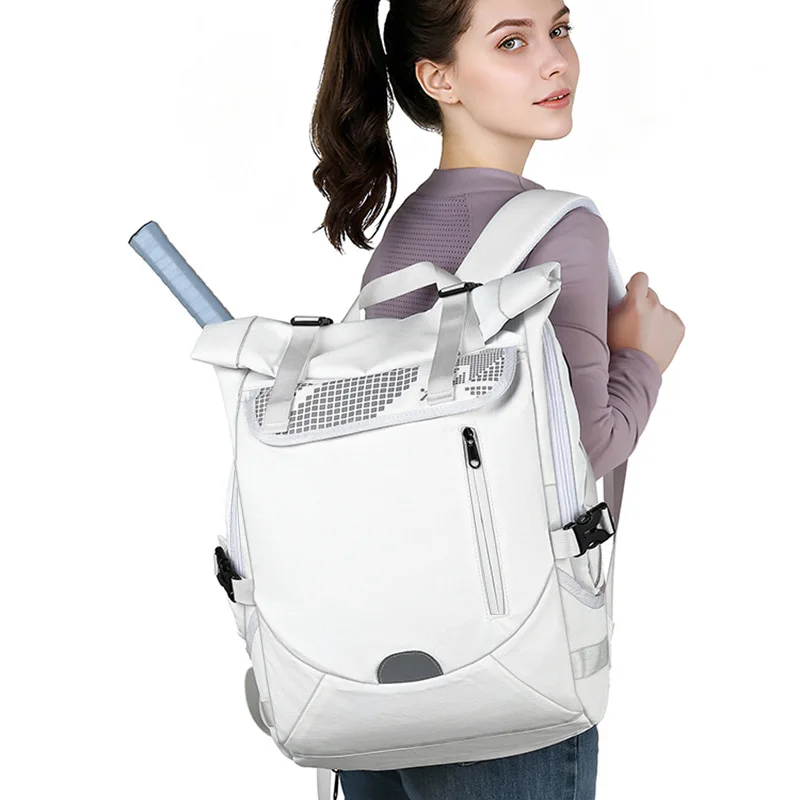 

Badminton Tennis Backpack,Sports Waterproof Lightweight Bag for Gym & Travel,Multi-functional Unisex Laptop Backpack