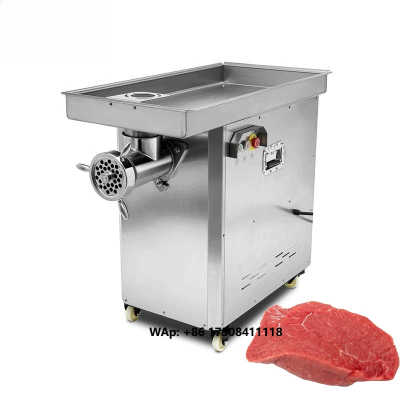 

Industrial Electric Meat Grinder 3000W High-Torque 304 Stainless Steel 450kg/h Automatic Frozen Meat Processing Machine