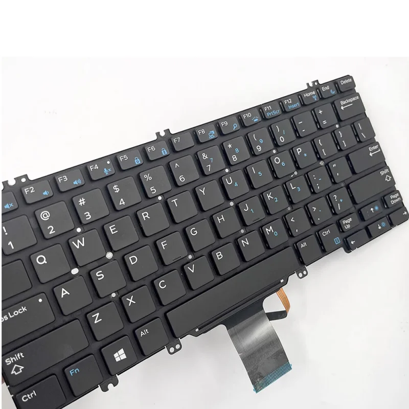 H FOR Dell Latitude E7280 7380 7390 7290 5289 5280 5290 Laptop Keyboard