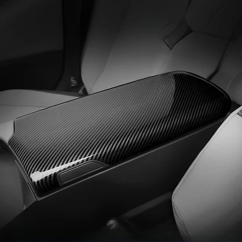 For Lexus ES260 ES200 ES300h 2022-2026 Interior Modification Carbon Fiber Pattern Central Gear Panel Decoration Car Accessories