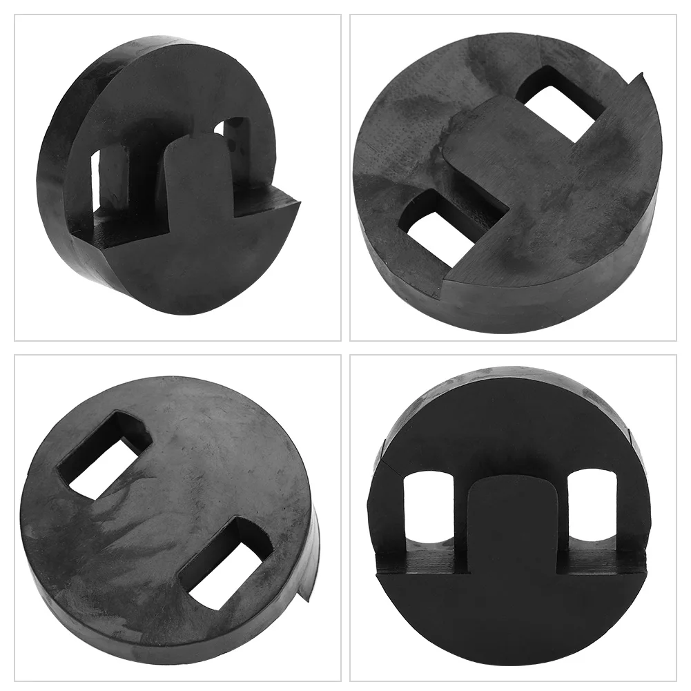 Cello Mute High Quality Circular Round Rubber Practice Mute for Cello Musical Instruments Accessory Black Cello Practice Mute
