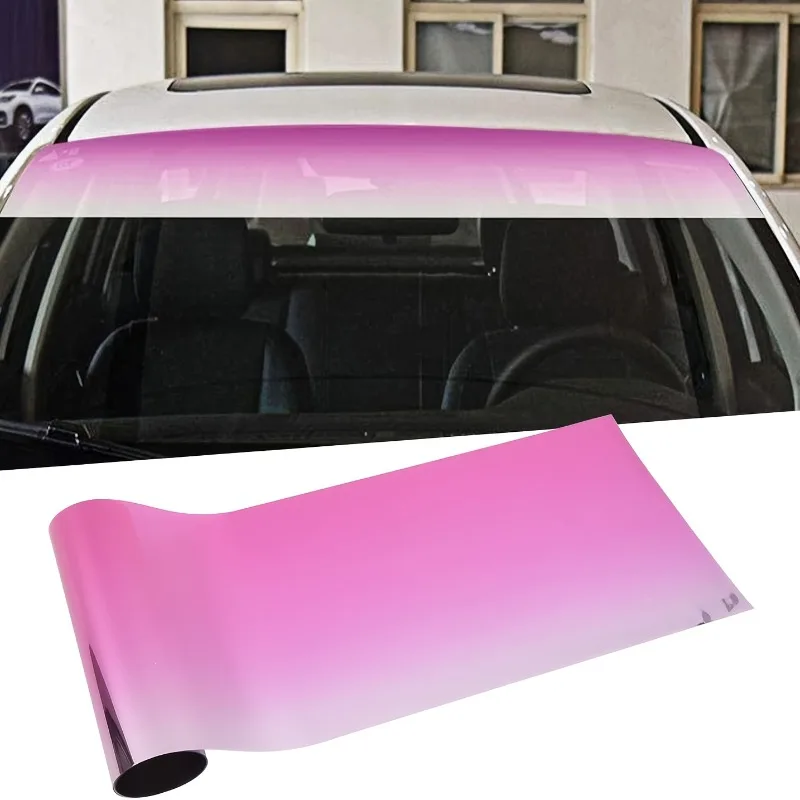 20x150 سنتيمتر العالمي سيارة الشمسية نافذة تينت فيلم العزل الحراري اللون تغيير فيلم الشمس الظل الزجاج الأمامي ظلة حامي