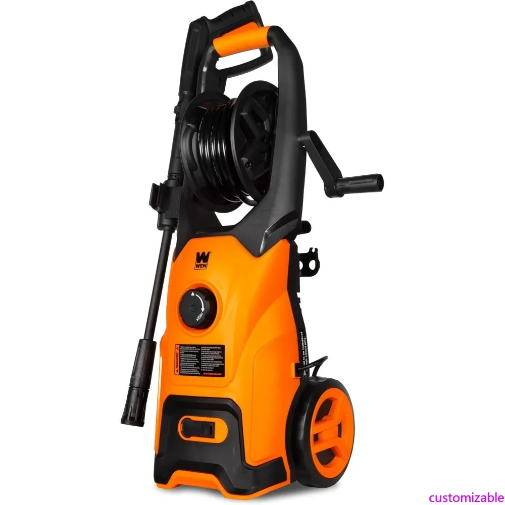 

Электрическая мойка высокого давления 2300 фунтов на квадратный дюйм с регулируемым давлением, катушкой для шланга, комплектом колес и частотой расхода 1,4 галлона в минуту (PW23V)