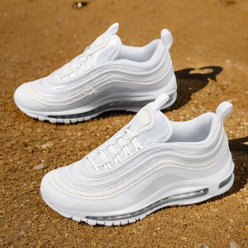 

New Air Cushion Shoes Men's and Women's Solid Color Sports Retro Summer Casual Shoes, New Fashion, New Style, New Wear