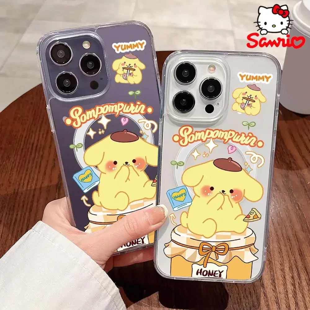 Kitty Cat Phone Case Iphone 16/15/14/13/12/11/x/xs/xs Max/pro Max Meninas Iphone Cases Kitty Cat Acessório de Moda 2025 Novo