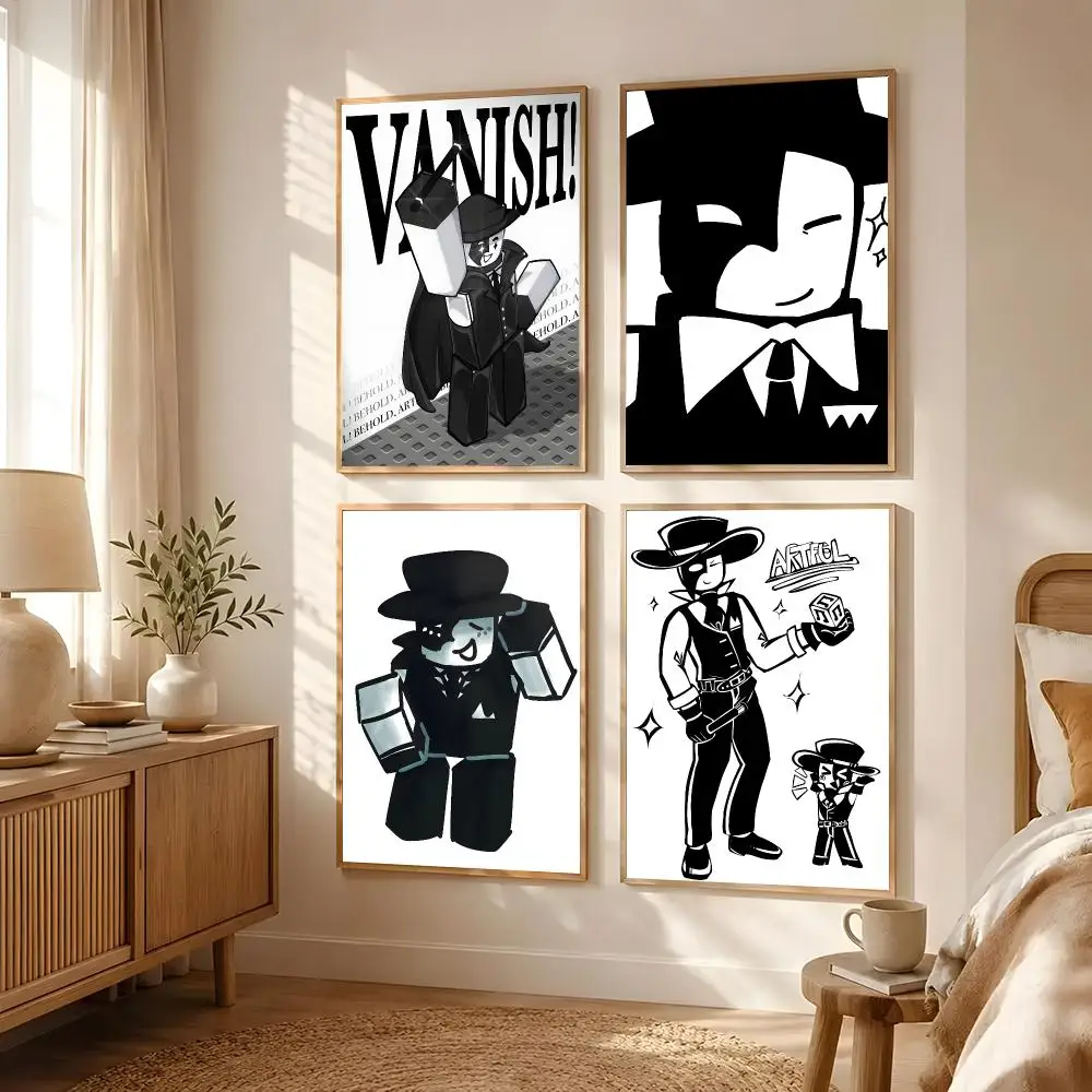 Game Die of Death Poster Poster All-match HD Waterproof Self-Adhesive Wall Art Sticker For Home Bedroom