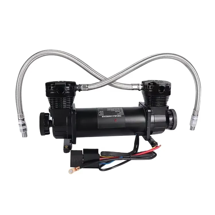 300psi Professional Waterproof Grade Air Compressor Car Airbag Inflator Air Ride Suspension Kit Car