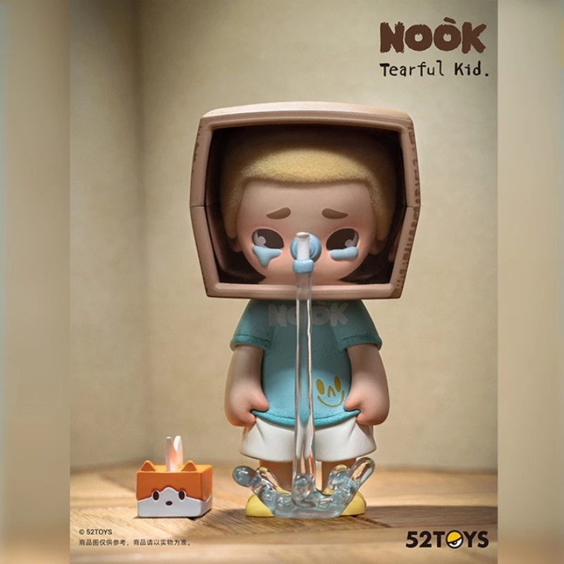 

Original Nook Tearful Kid Kawaii Action Figure Collection Dolls Cute Cartoon Desktop Model Surprise Box Girls Boys Gift Toys