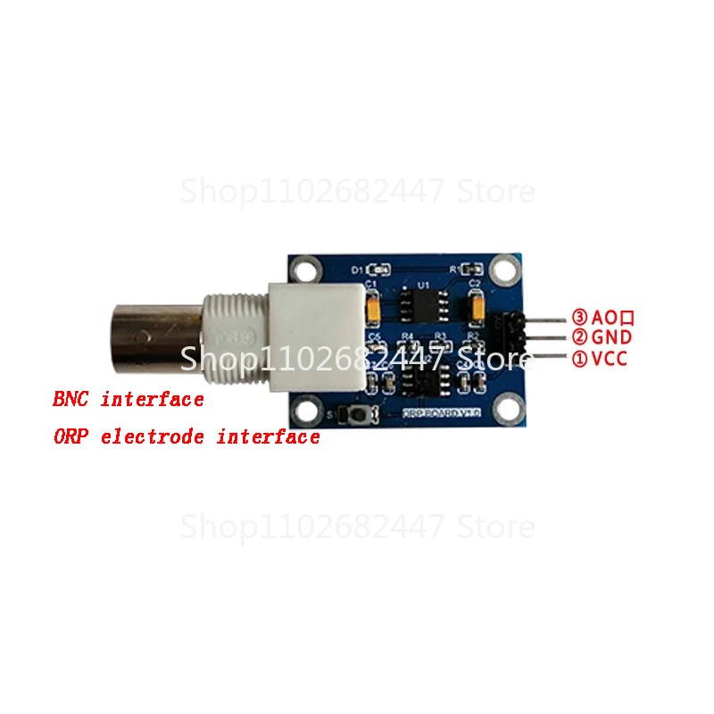 Redox Potentiometer ORP Module Redox Sensor Water Quality Detection BNC Interface