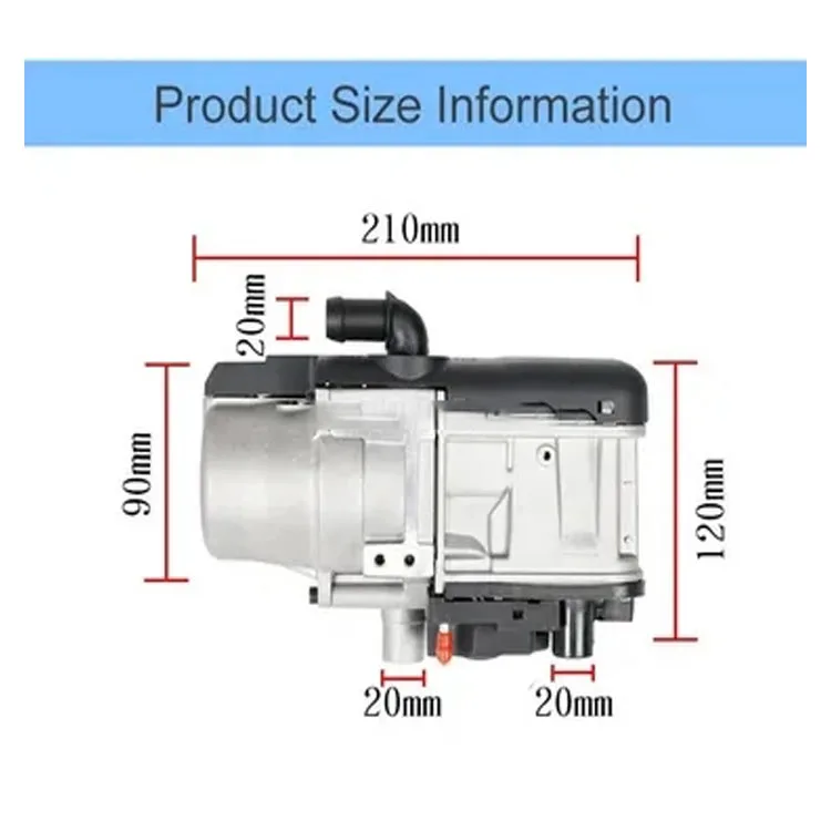Remote Control Diesel Air Water Heater | Heating System for Car Truck Boat RV