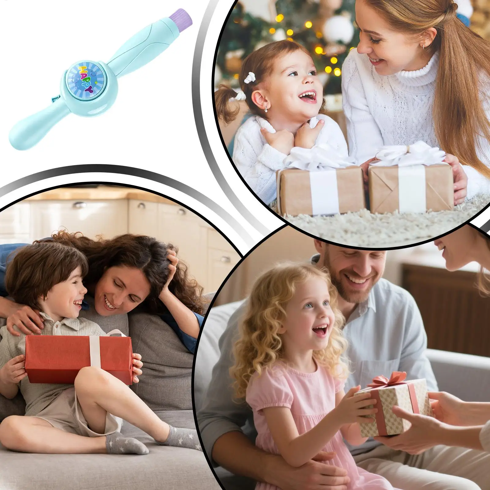 Mistbellen Oplaadbaar interactief speelgoed met kleurrijke lichten Magische bellenstok voor vakantieverjaardagsfeestje voor kinderen vanaf 3 jaar