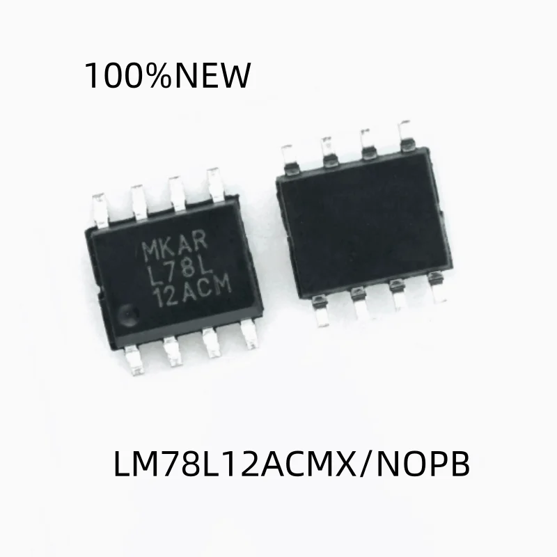 (20 Pieces) 100% New Lm78L12Acmx/Nopb Lm78L12Acm Sop-8 Ldo Linear Regulator Chip Ic