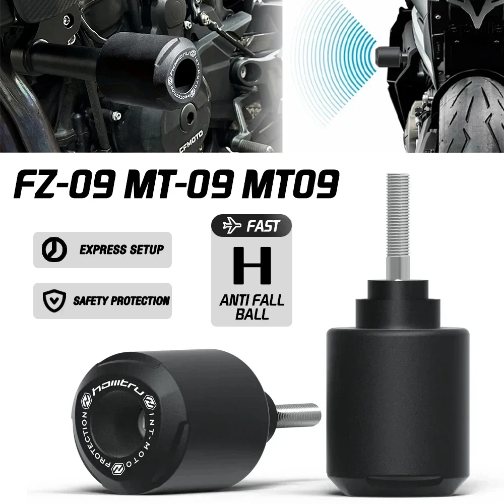 

Для 2013-2016 Yamaha FZ-09 MT-09 MT09 раллийная рама мотоцикла вилочный вал раздвижной блок аксессуары опорная накладка для столкновений