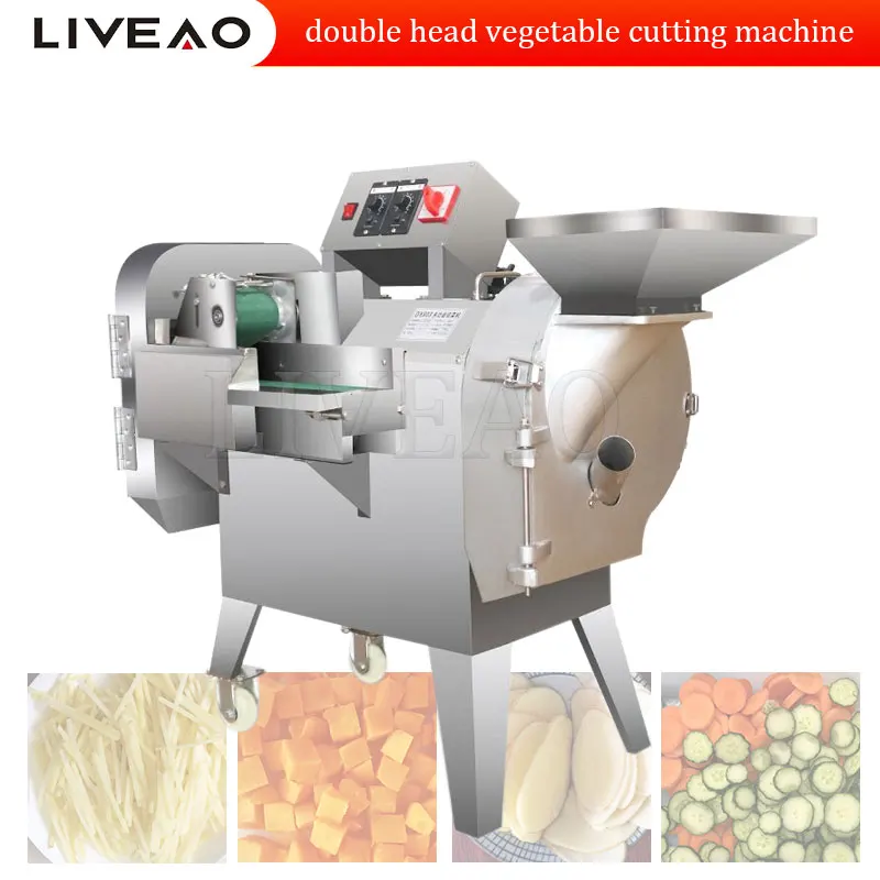 2023 Fruit Vegetable Cube Cutting Machine Green Pepper Dicing Machine Commercial Vegetable Shreds Slicer