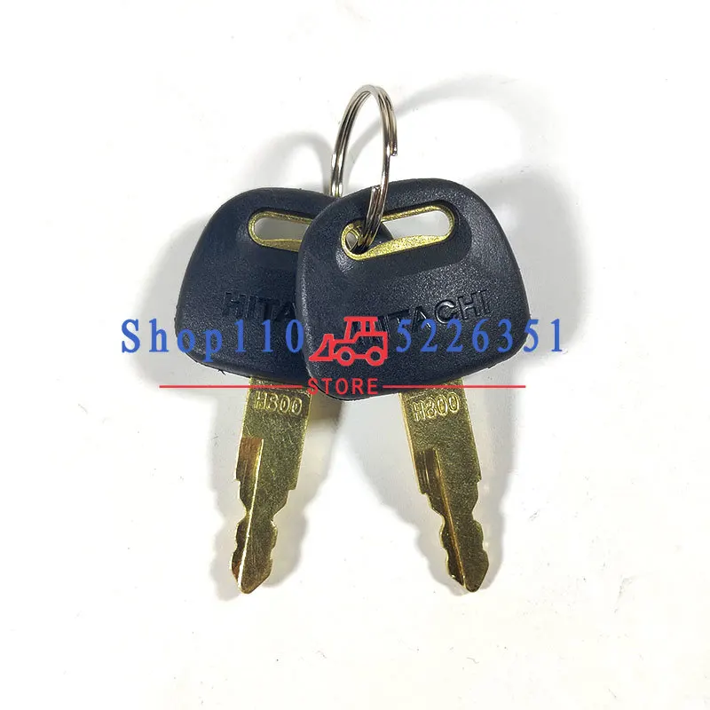 1PC/5PCS/10PCS For Hitachi excavator H800 key ZAX60 70 120 210 200 Open door Start ignition universal key