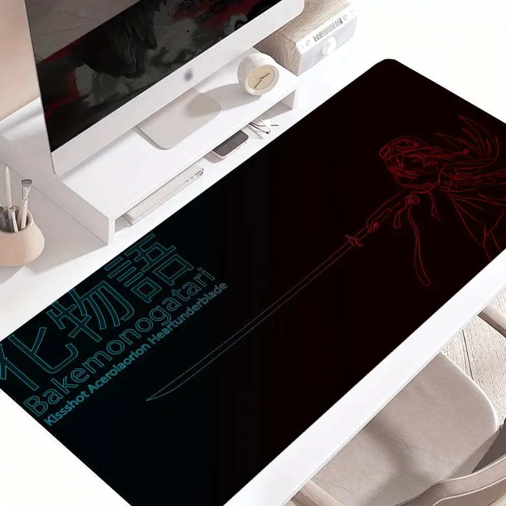 アニメストーリーシリーズマウスパッド 90x40 ラップトップマウスパッドかわいいかわいい忍者マウスパッド HD プリントマウスパッドゲーミングキーボードマウスパッド