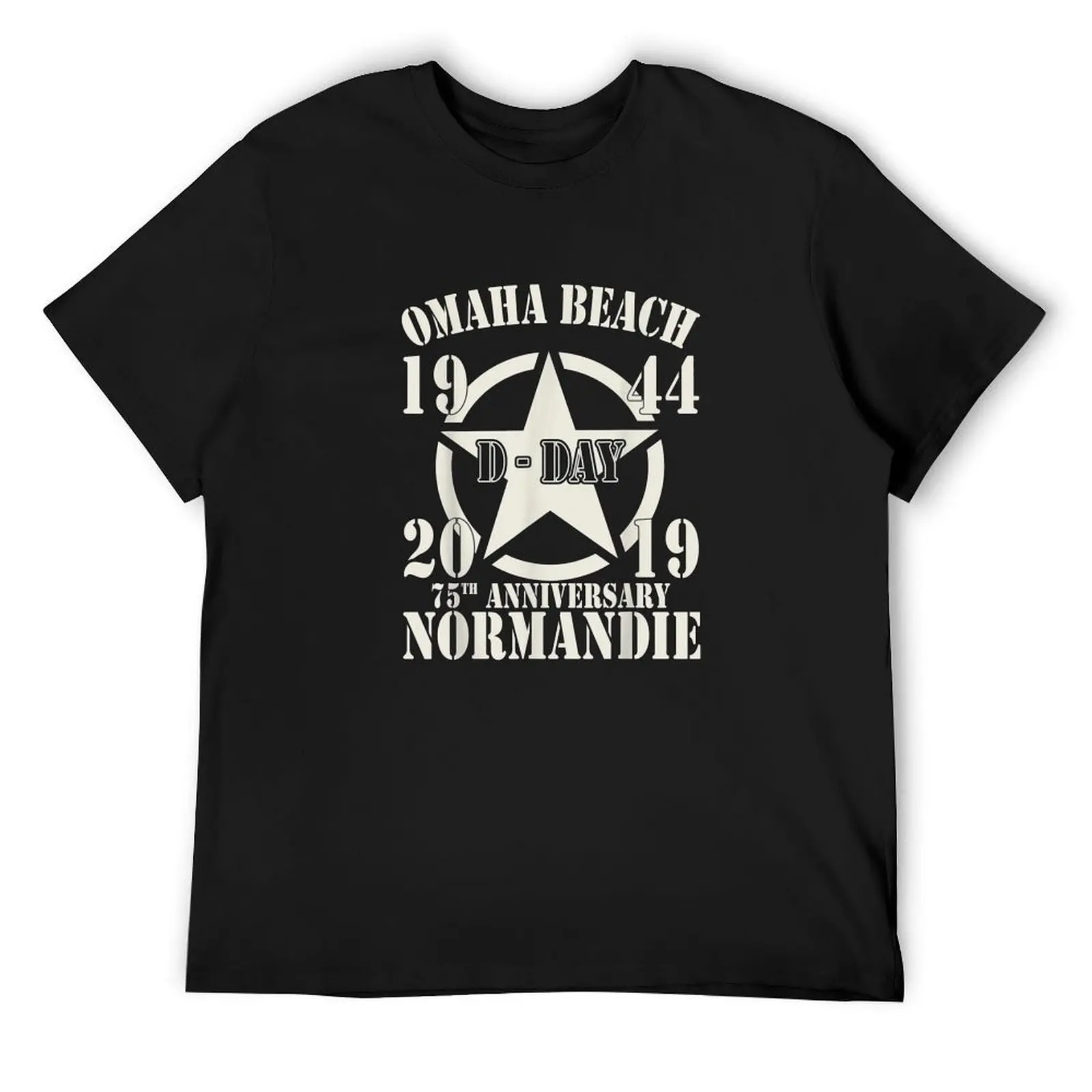 Omaha Beach D-Day 75th Anniversary T-Shirt anime figures graphic t shirts t shirts for men