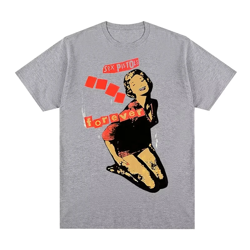 2026 Sex Pistols Vintage T-shirt Sid Vicious Punk Rare Rock Band 90s Cotton Men T Shirt New Tee Tshirt Womens men  Tops