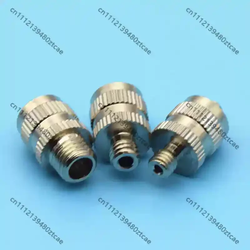 Metal Luer Connector, M5 M6 M8 External Thread Dispensing Tip Adapter