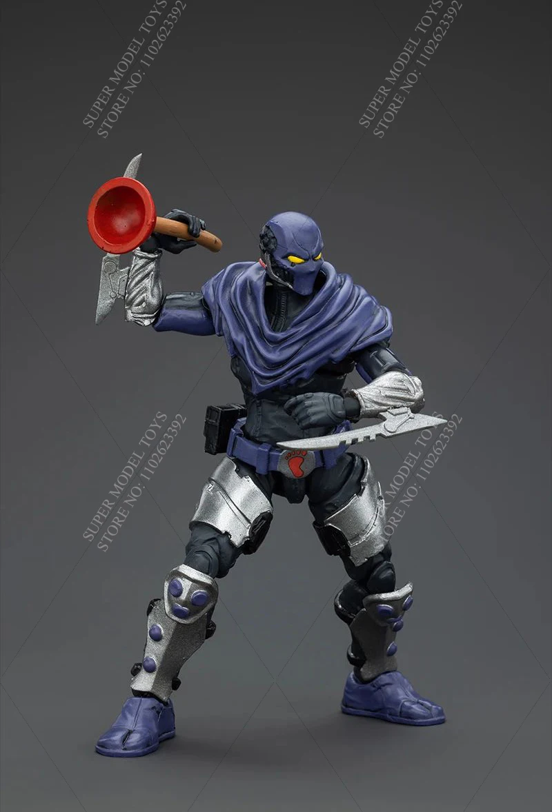 JOYTOY 1/18 Scale Men Soldiers TMNT-Shredder/Foot Clan A/B Full Set 3.75-inches Action Figure Doll Fans Gifts Collection