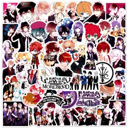 50pcs Diabolik Lovers Series Graffiti Stickers Suitable for Helmets Desktop Wall Decoration DIY Sticker Pack Wholesale