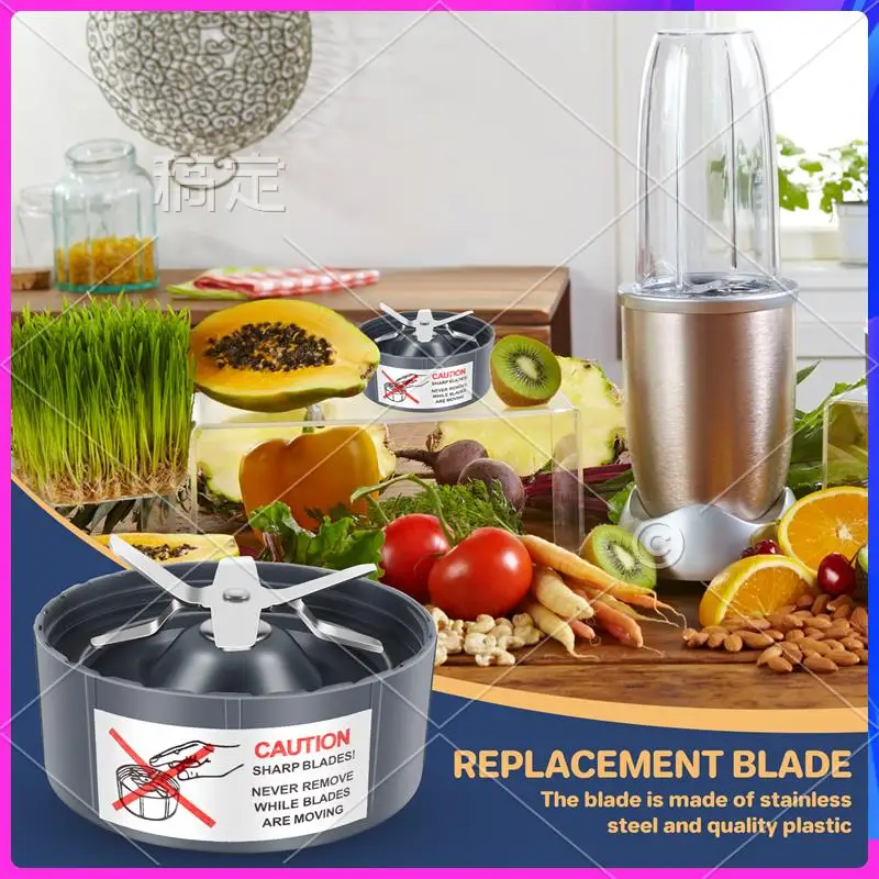 AU-3 Pieces Replacement Extractor Blade For Nutribullet 600W/ 900W Models Replacement Parts Blade