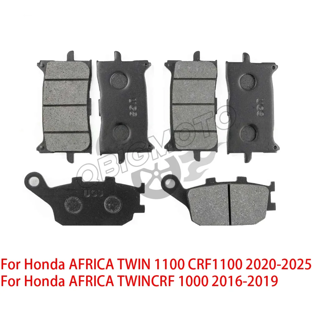 CRF1100 2025 Motorcycle Front Rear Brake Pad For Honda AFRICA TWIN 1100 TWINCRF CRF1100 2024 2023-2020 TWINCRF1000 2016-2019