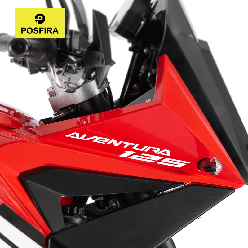 

POSFIRA наклейки на мотоцикл, виниловые наклейки для Rieju Adventure 125 Aventura 125 2023 2024 2025, аксессуары для наклеек на мотоцикл