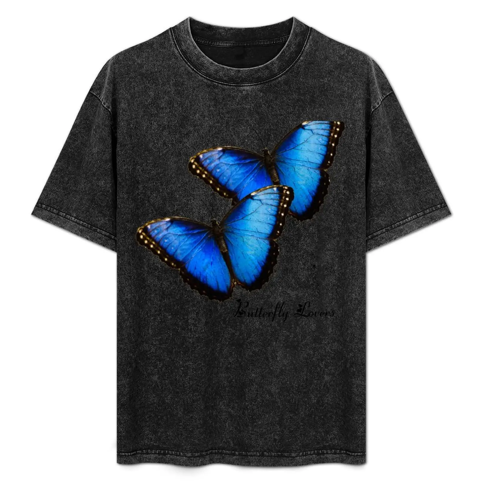 

Butterfly Lovers T-Shirt Work Daily Short Sleeve Top