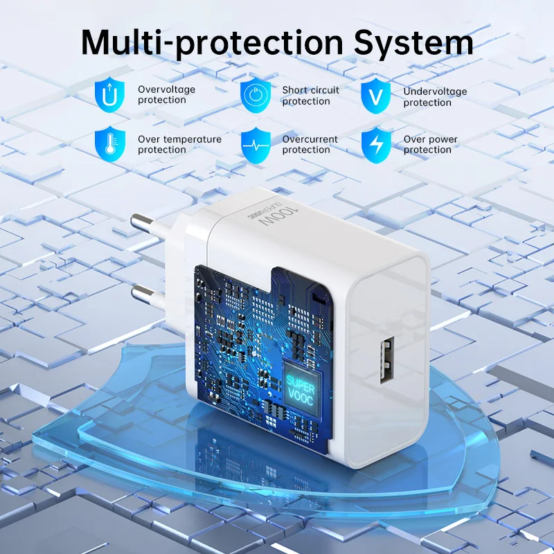 OnePlus 100W Charger Supervooc Rapid Charge Power Adapter USB Type C 1M 1.5M 2M Cable Oneplus 13 13R 12 Nord 5 4 CE5 CE4 Pad 3 2 - náhled 5