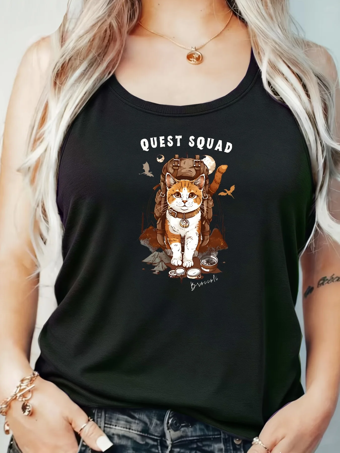 

Женская футболка свободного кроя с принтом и карманами, с круглым вырезом и воротником в рубчик, размеры 1-8XL, большие размеры, удобная повседневная модель