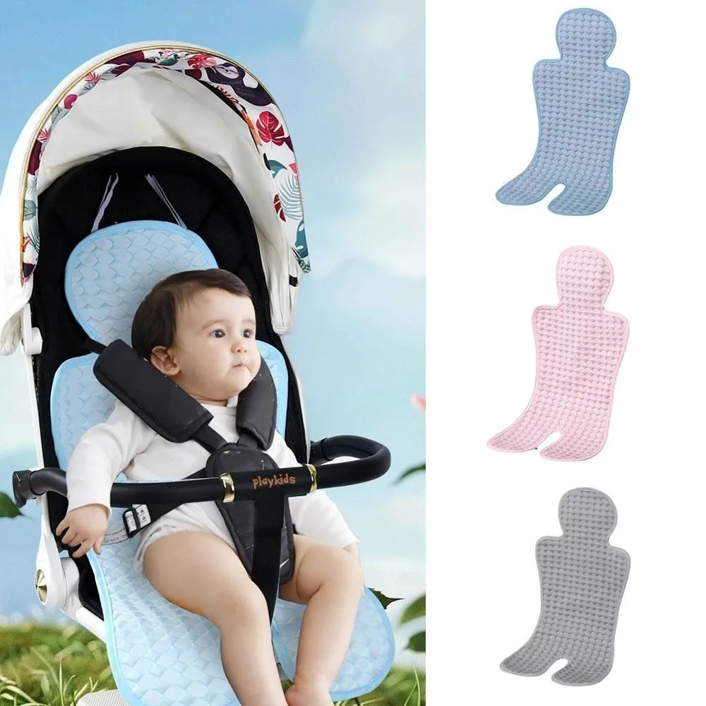 

Pram Lining Infants Baby Strollers Cooling Mat Breathable Comfortable Baby Stroller Cushion Soft Solid Color Pushchair Car Mat
