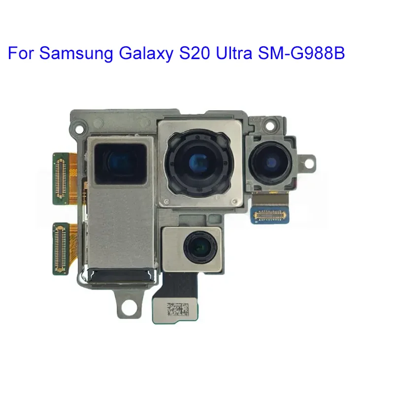 For Samsung Galaxy S20 Ultra SM-G988B  G988U Back Main Rear Camera Module Flex Cable  Replacement Parts