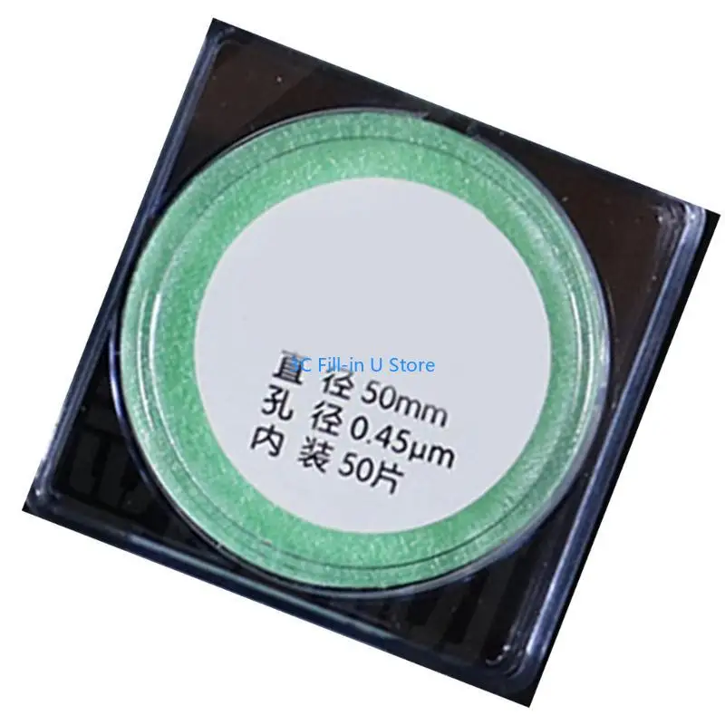 G8TA 50PCS/PACK Лабораторные микрофильтрационные мембраны микрофильтрационная мембрана 0,45/0,22 мкю