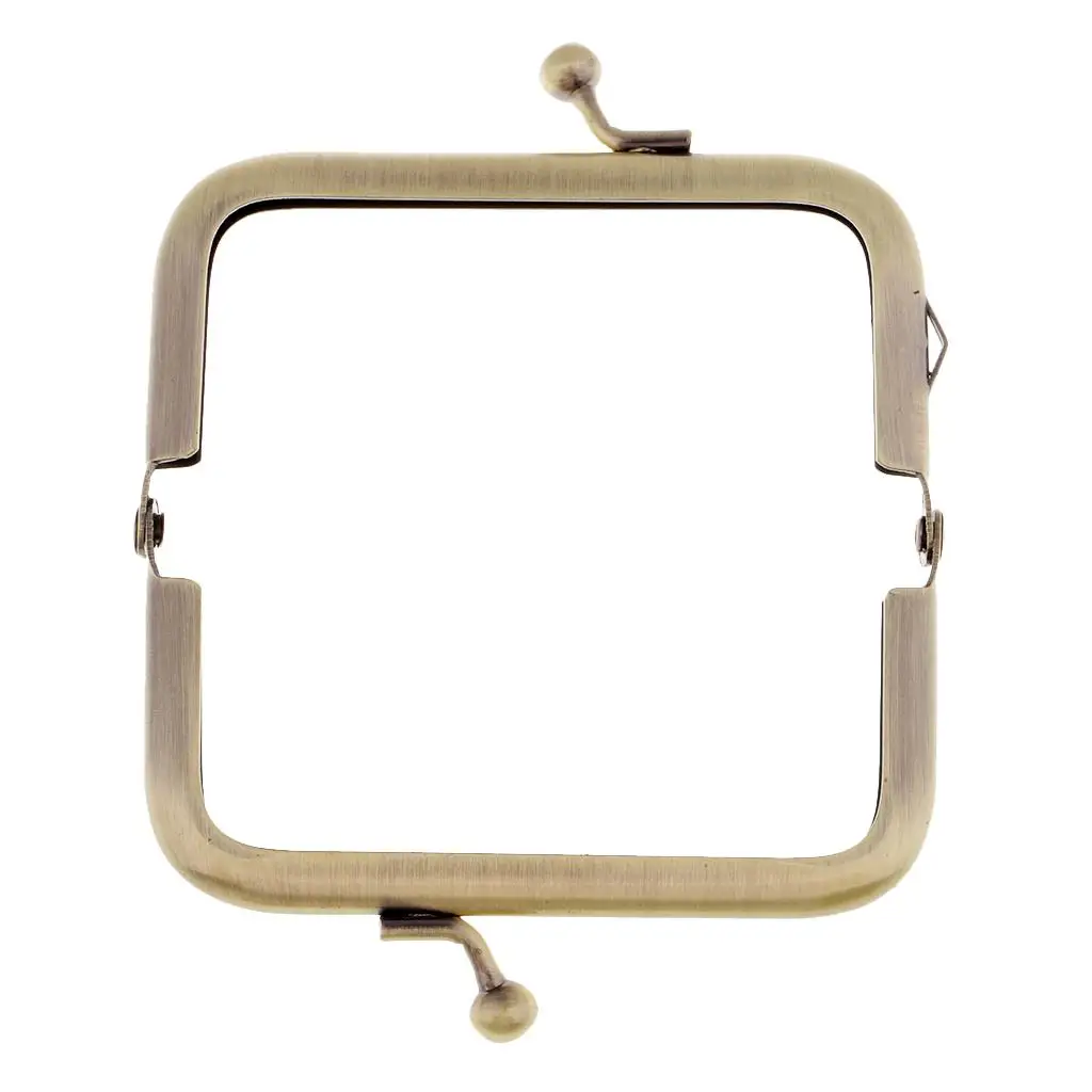 DIY Craft Metal Frame Kiss Clasp Lock Iron Purse Frame Bronze Bag Accessory for Vintage Style Bags