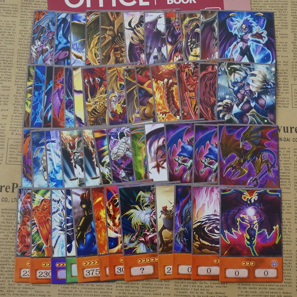 100pcs/set YGO-GX Yubel Character Card Set Sacred Beast Fiend Plant Modern Meta Orica Anime Style Paper Cards