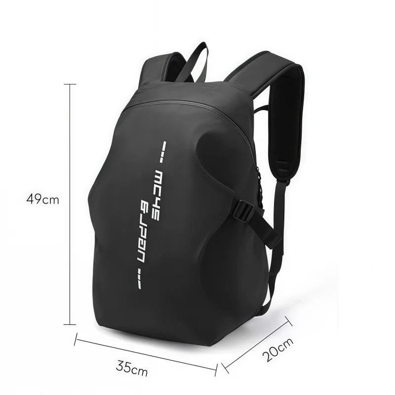Zaino per moto Likros, zaino impermeabile pieghevole per casco, zaino da viaggio da uomo, borse portaoggetti per ciclismo, borsa per casco da moto