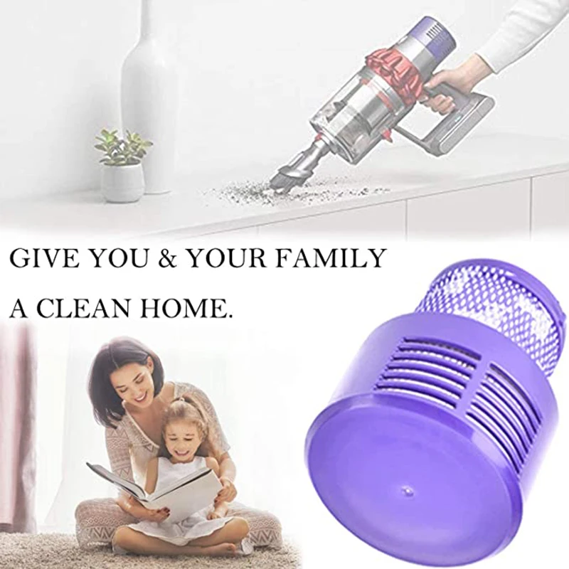 Washable Replacement Filters For Dyson V10 SV12 Cyclone Animal Absolute Total Clean Vacuum Cleaner HEPA Filter Parts
