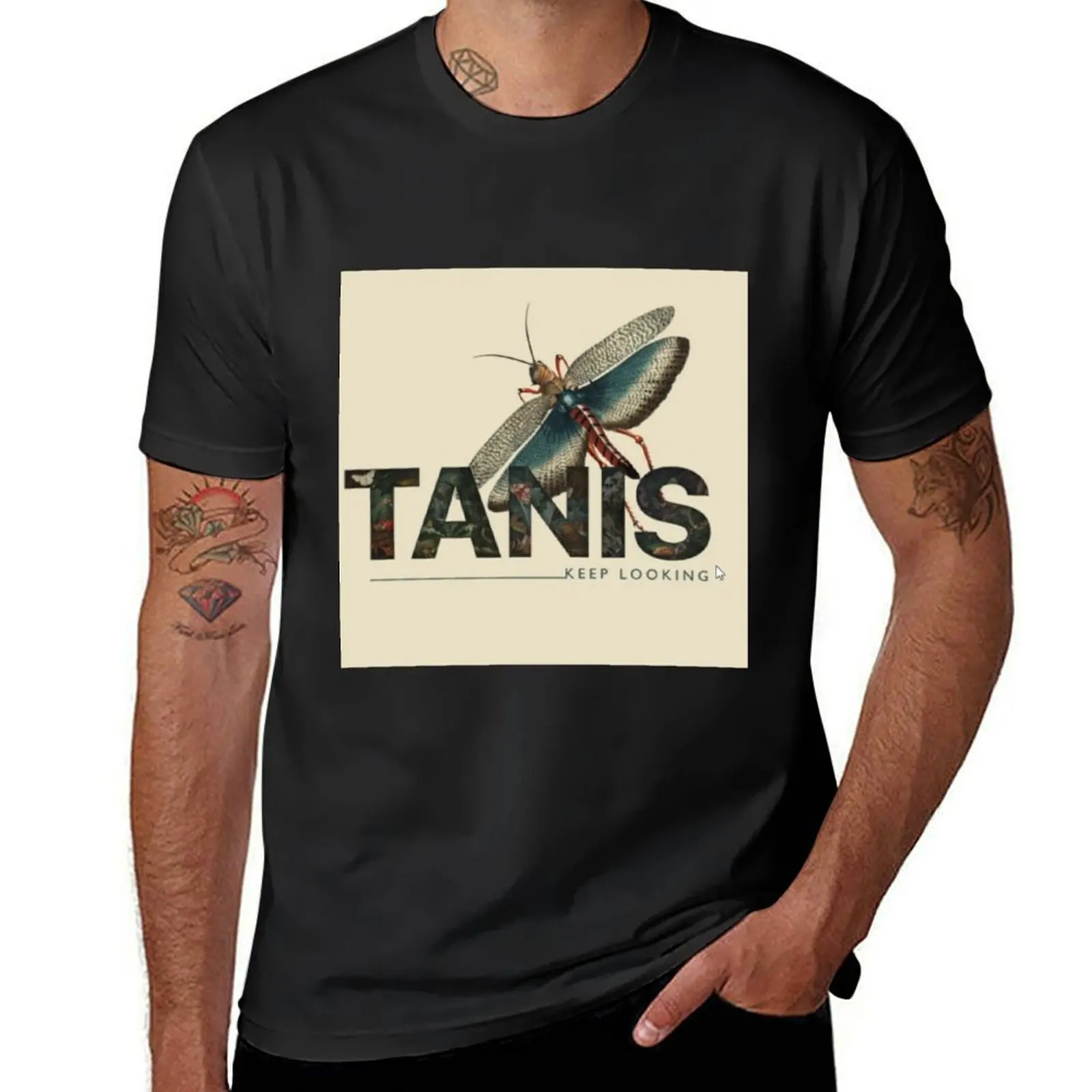 

Tanis keep looking T-Shirt animal prinfor boys vintage t shirts Personalized t-shirt men workout shirt