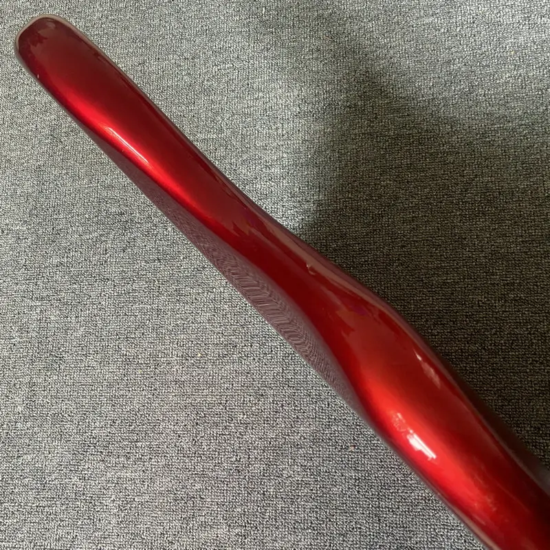LB463 Active Bass Guitar DIY Bass Part 5 or 6 String Electric Bass Body in Metallic Red Colkor  Replace - view 4